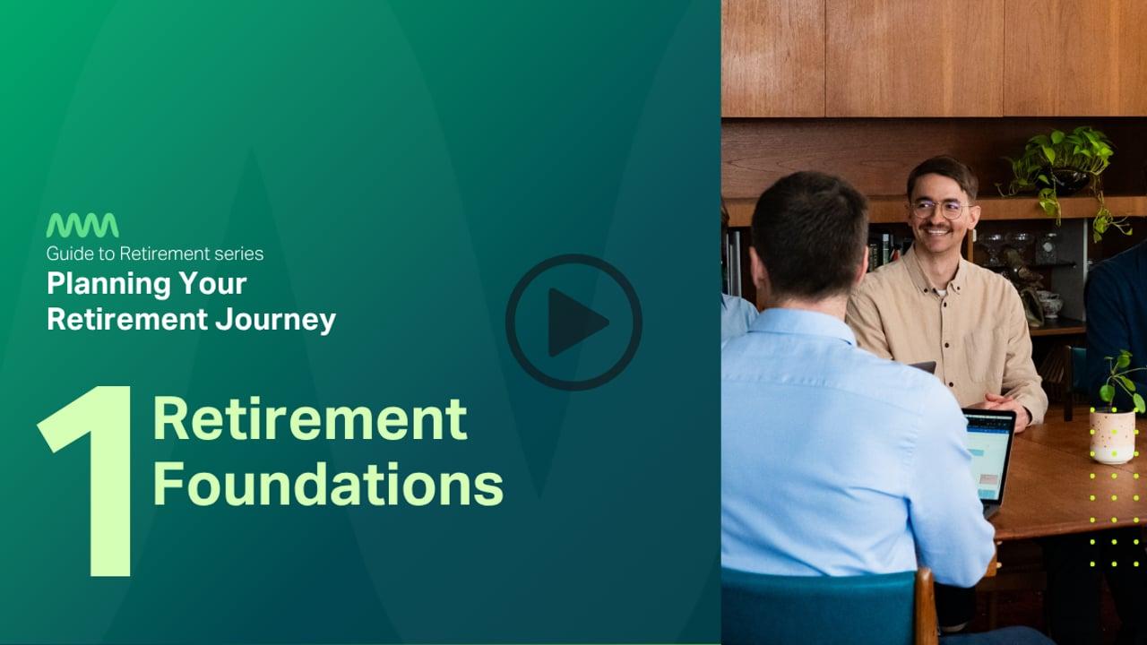 Still frame from the Common Wealth Retirement Foundations video