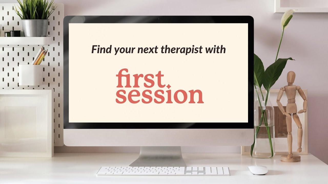 Still frame from the First Session explainer video